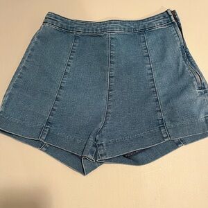 H&M Blue Jean Shorts Relaxed Fit